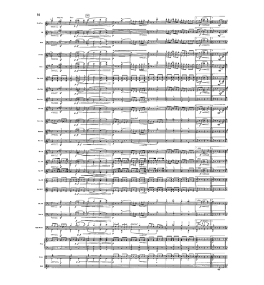 The Invincible Eagle Concert Band scores gallery preview page 5