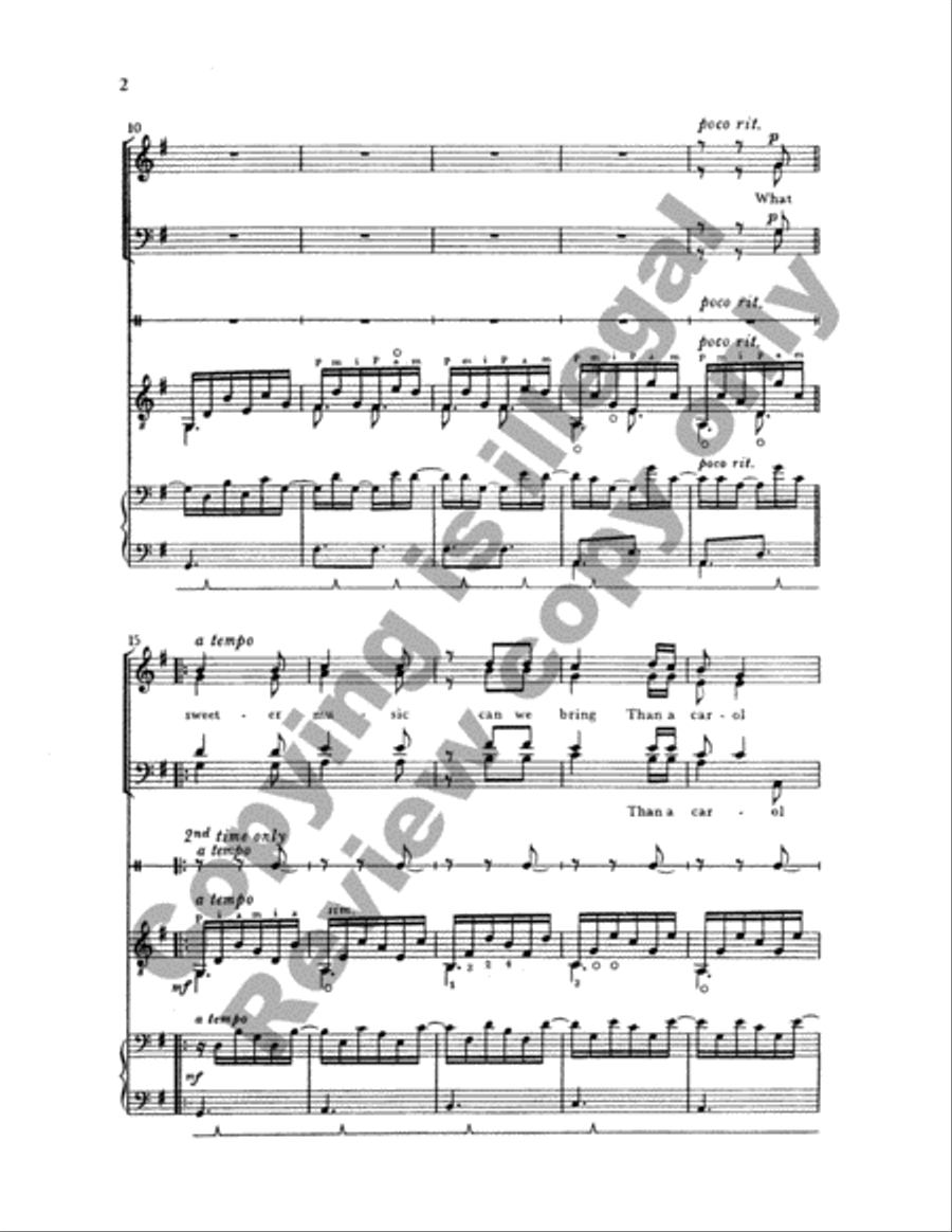 What Sweeter Music 4-Part scores gallery preview page 3