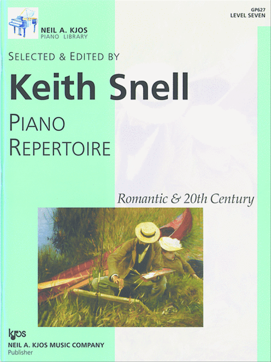 Piano Repertoire: Romantic & 20th Century, Level 7 Piano Method scores gallery preview page 1