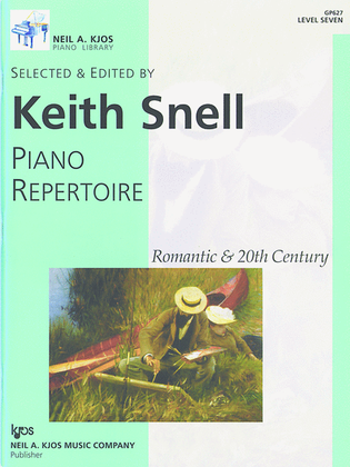 Book cover for Piano Repertoire: Romantic & 20th Century, Level 7