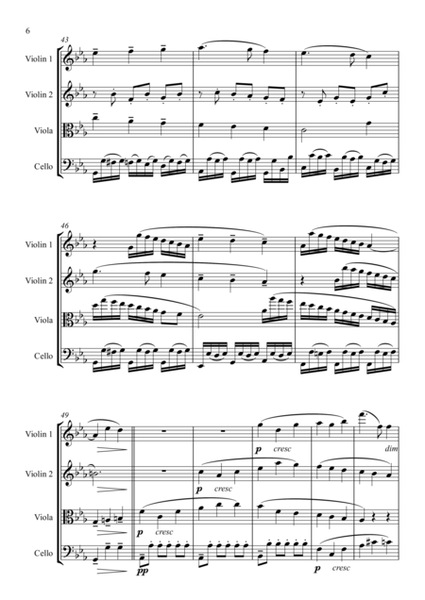 String Quartet No 1 in G Major image number null