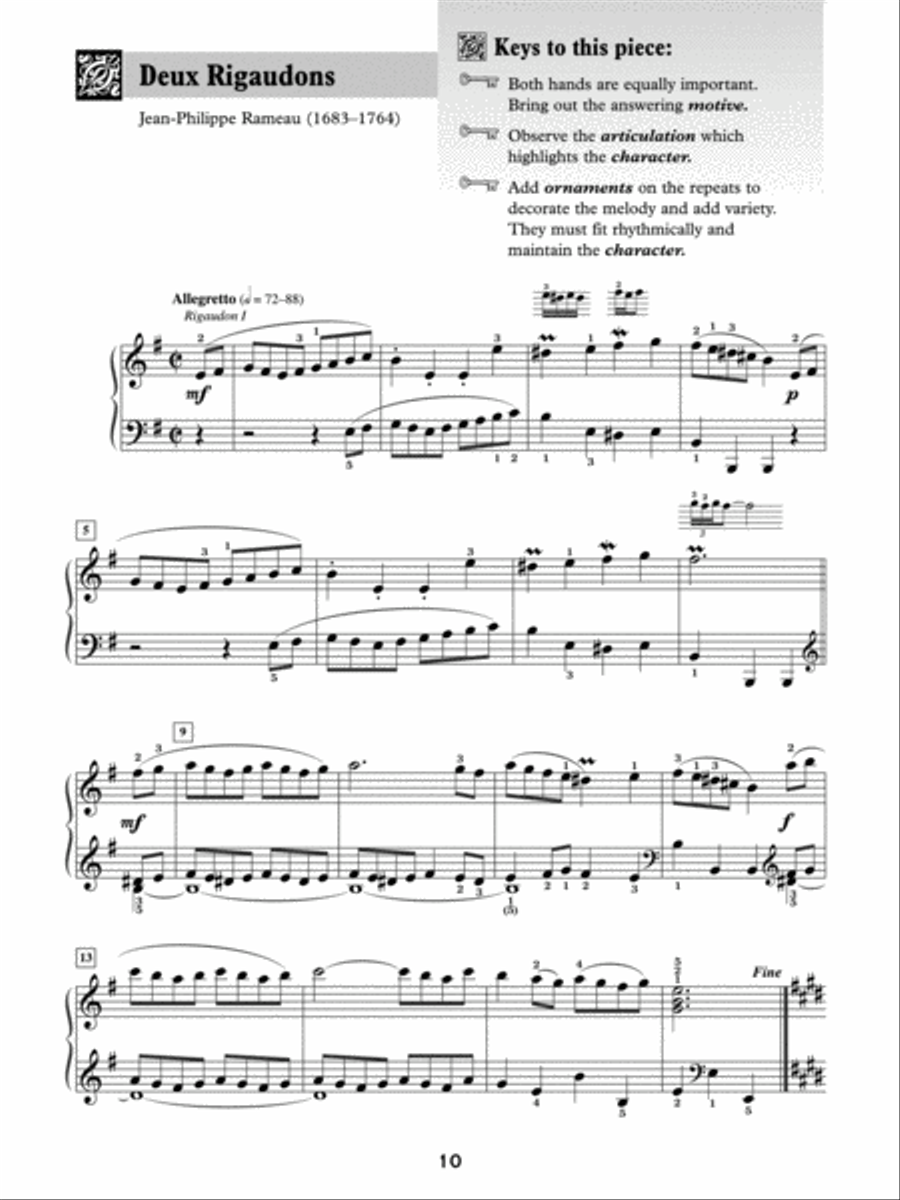 Keys to Stylistic Mastery, Book 3 Piano Solo scores gallery preview page 3