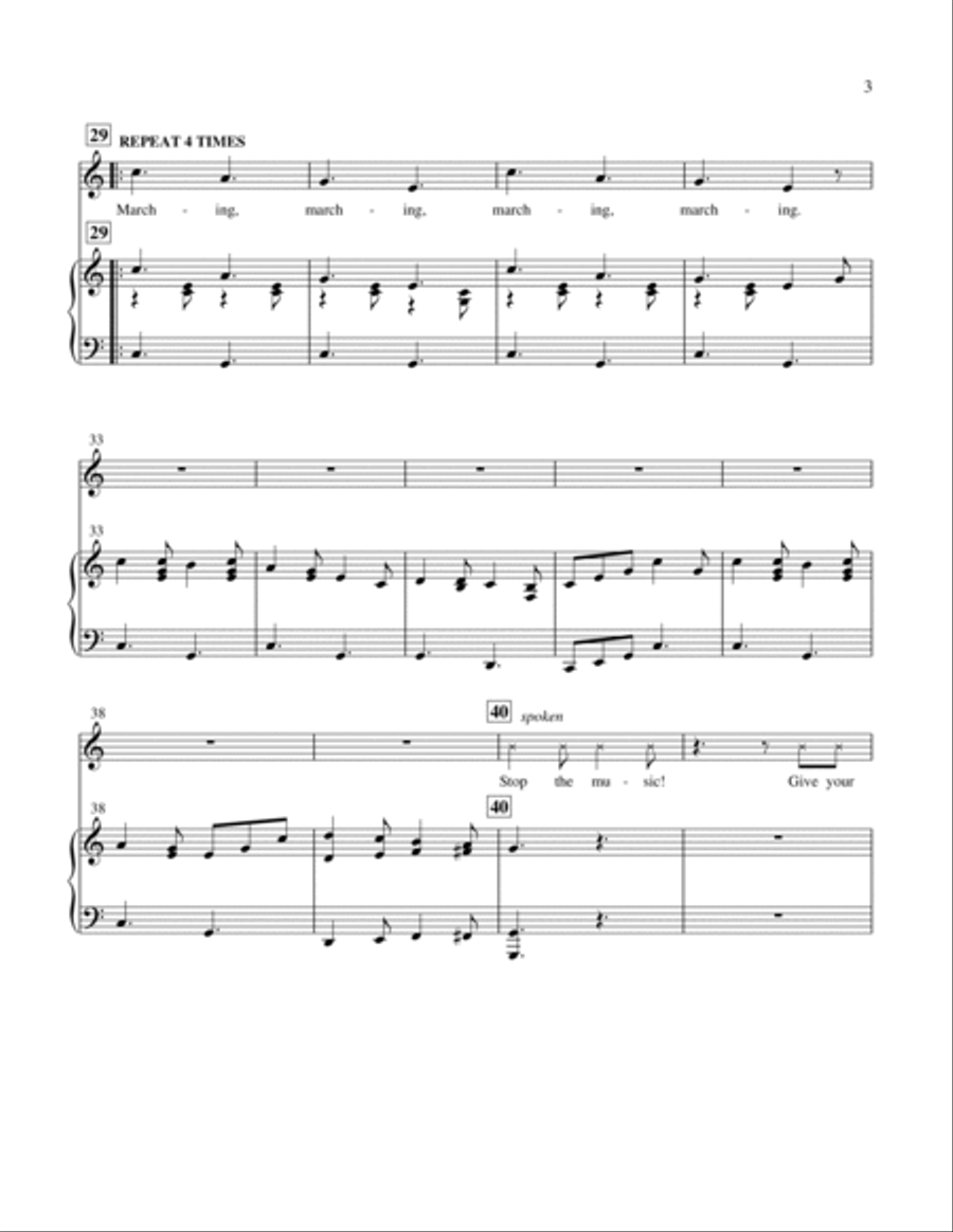 The Rhythm Band Strikes Again Choir scores gallery preview page 3