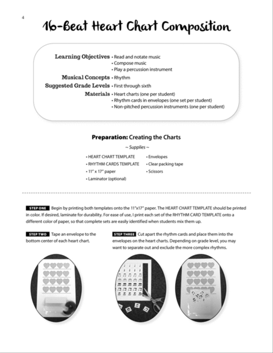 The Music Center Handbook Classroom Materials scores gallery preview page 5