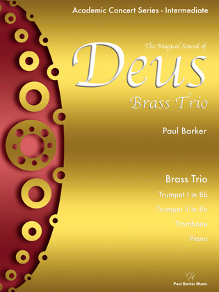 Book cover for Deus Brass Trio