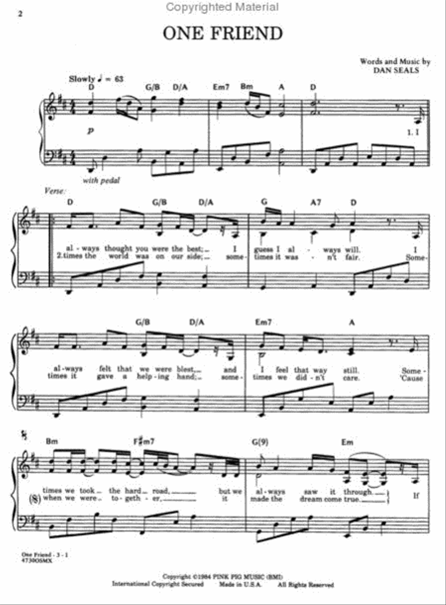 One Friend One Friend Small Ensemble scores gallery preview page 2