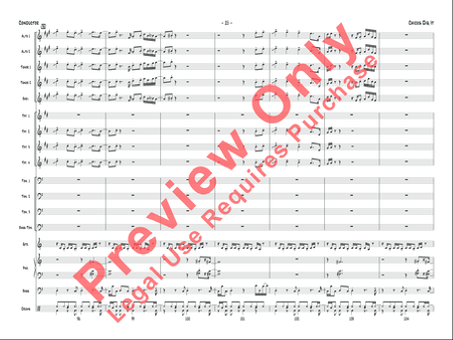 Chicks Dig It Jazz Ensemble scores gallery preview page 16