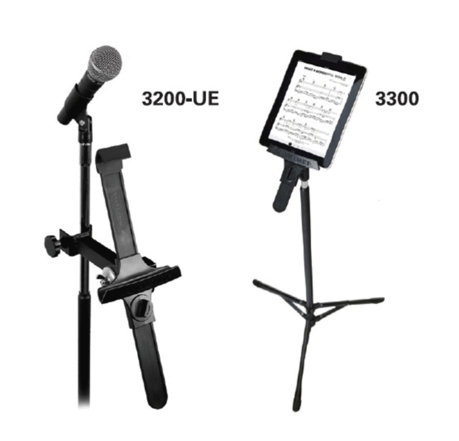 Universal Tablet Holder Mic Stand Mount With Extension