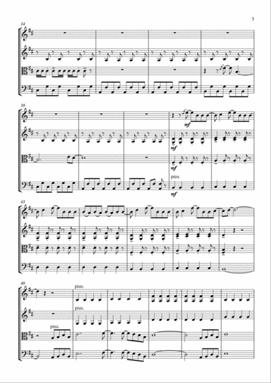 Milk String Quartet scores gallery preview page 3