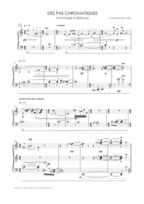 Des Pas Chromatiques - Hommage A Debussy