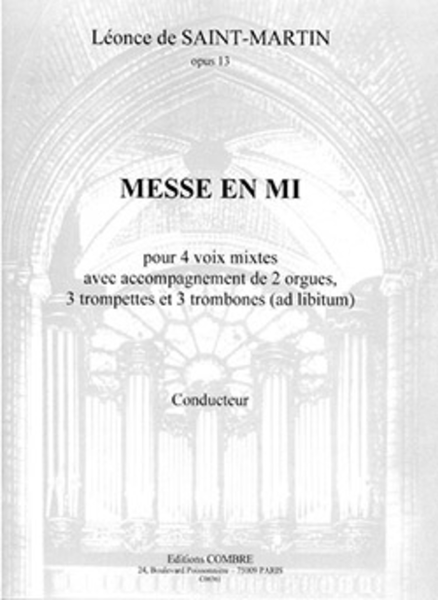 Messe en Mi Op. 13