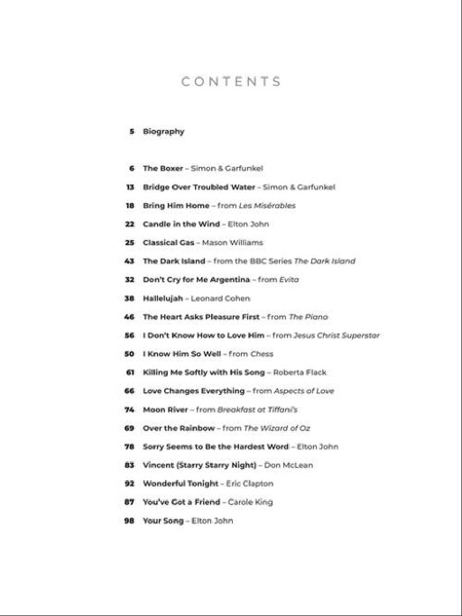 Classical Guitar Music for the Solo Performer Acoustic Guitar scores gallery preview page 3