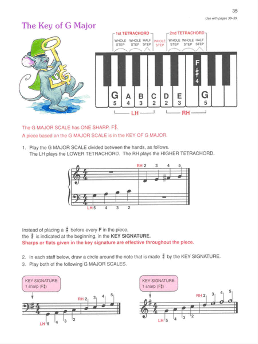 Alfred's Basic Piano Prep Course Theory, Book D Piano Method scores gallery preview page 4