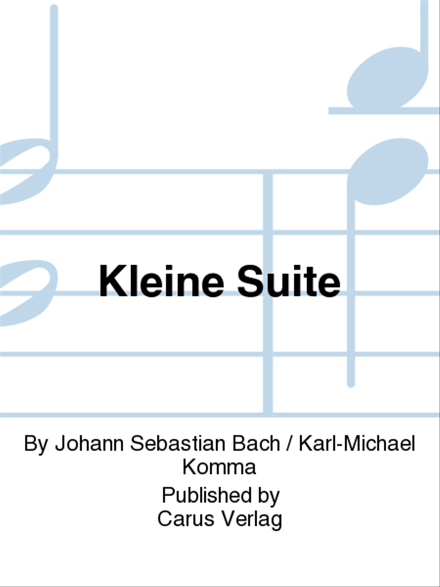 Kleine Suite Recorder scores gallery preview page 1