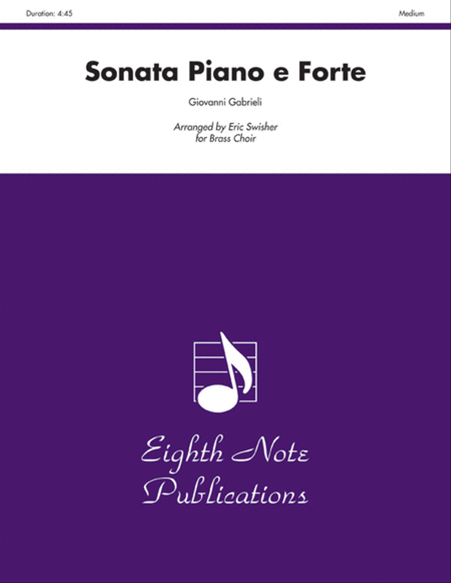 Sonata Piano e Forte Sonata Piano e Forte Small Ensemble scores gallery preview page 1