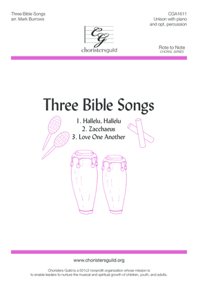 Book cover for Three Bible Songs