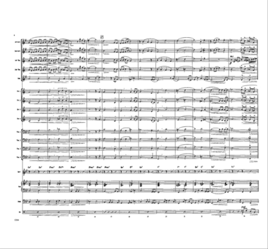 America the Beautiful America the Beautiful Jazz Ensemble scores gallery preview page 3