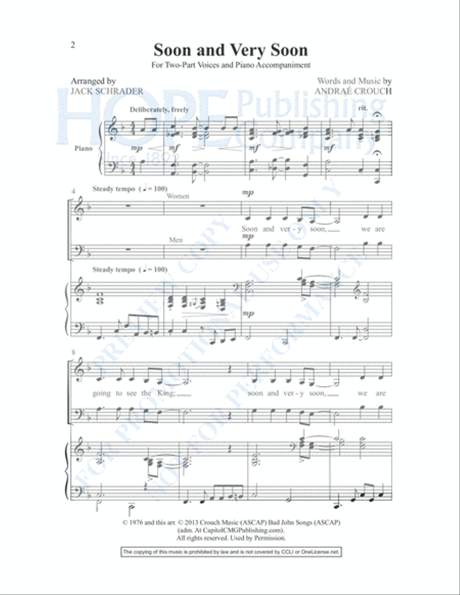 Essential Two-Part Anthems, Vol. 2 2-Part scores gallery preview page 5