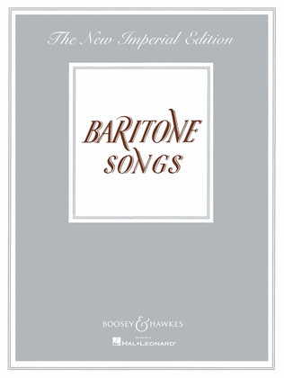 Book cover for Baritone Songs