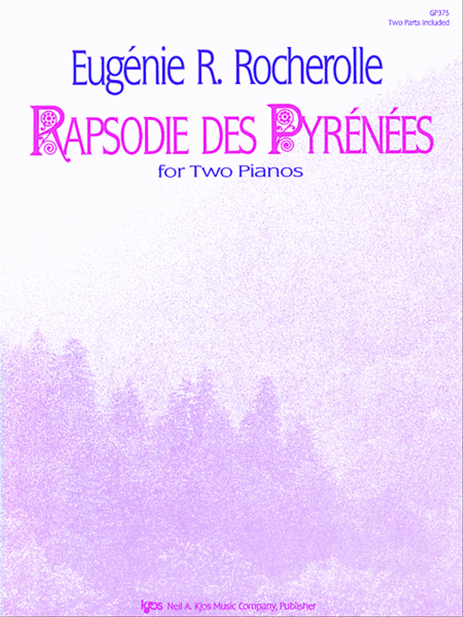 Rapsodie De Pyrenees Piano Duet scores gallery preview page 1