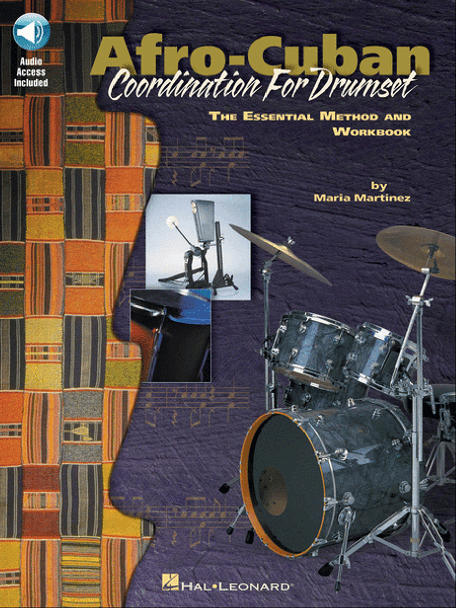 Afro-Cuban Coordination for Drumset: The Essential Method and Workbook Drum Set scores gallery preview page 1