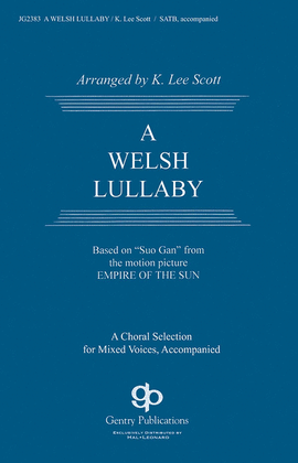 Book cover for A Welsh Lullaby