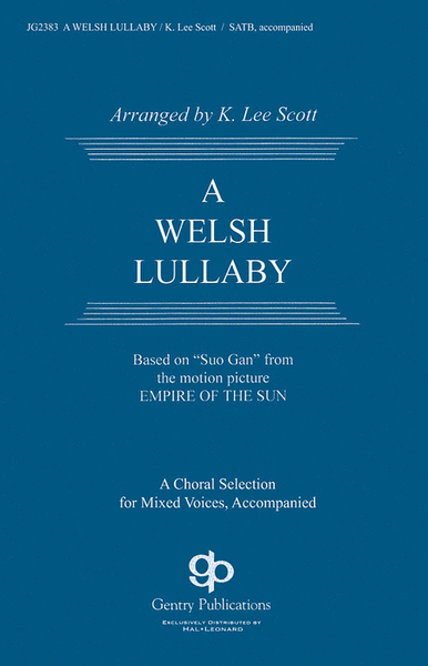A Welsh Lullaby image number null