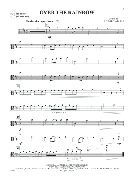 The Wizard of Oz Instrumental Solos for Strings image number null