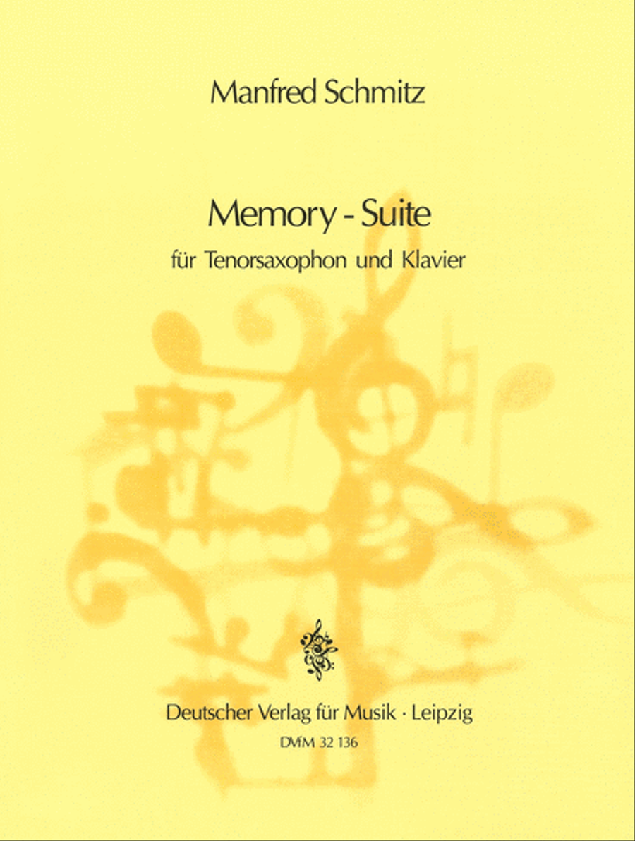 Memory-Suite Memory-Suite Saxophone scores gallery preview page 1