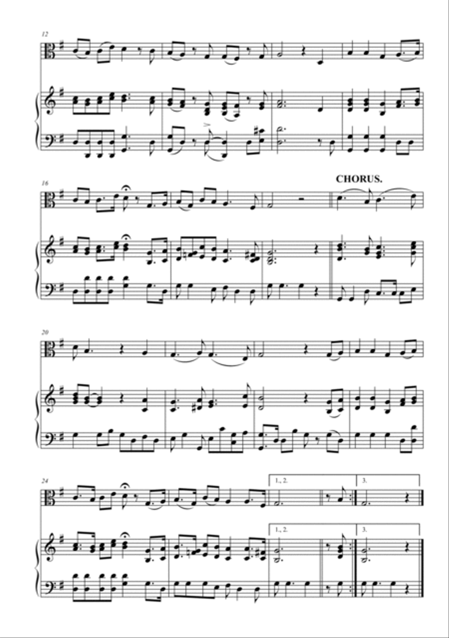 My Old Kentucky Home My Old Kentucky Home Viola scores gallery preview page 2