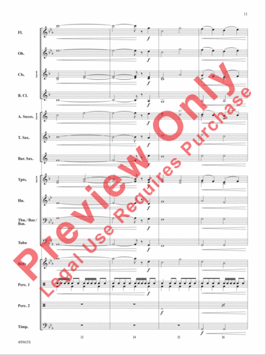 At Max Power! Concert Band scores gallery preview page 12
