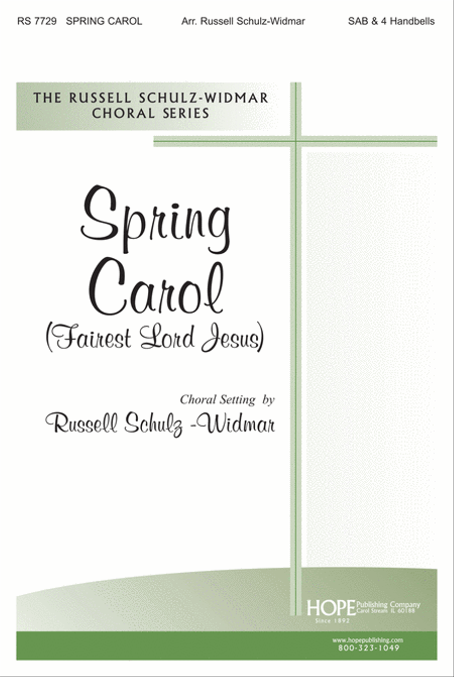 Spring Carol 3-Part scores gallery preview page 1