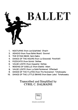 Book cover for Ballet - Silhouette Series