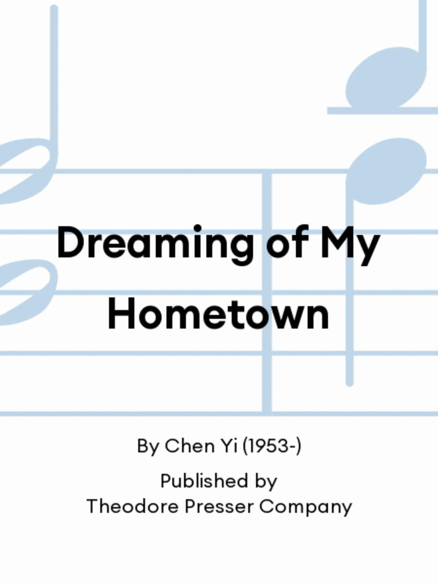 Dreaming of My Hometown Orchestra scores gallery preview page 1