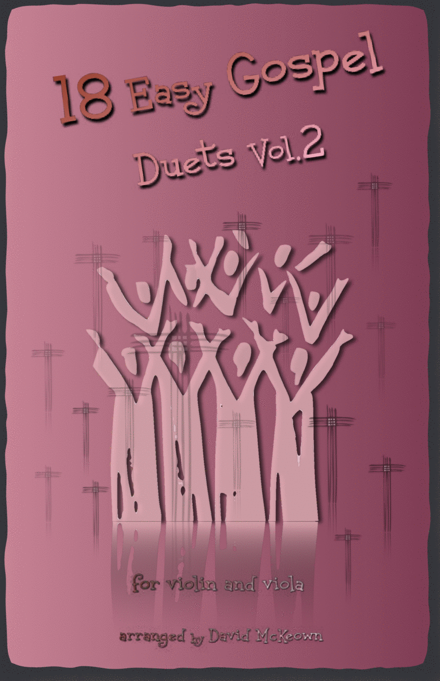 18 Easy Gospel Duets Vol.2 for Violin and Viola String Duet scores gallery preview page 1