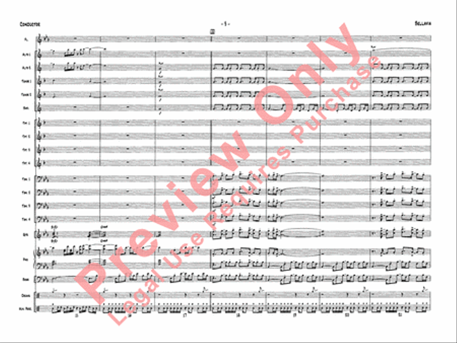Bellavia Jazz Ensemble scores gallery preview page 6