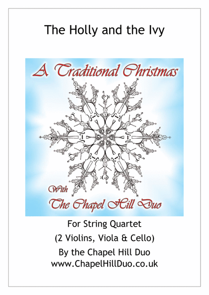 The Holly and the Ivy for String Quartet - Full Length arrangement by the Chapel Hill Duo image number null