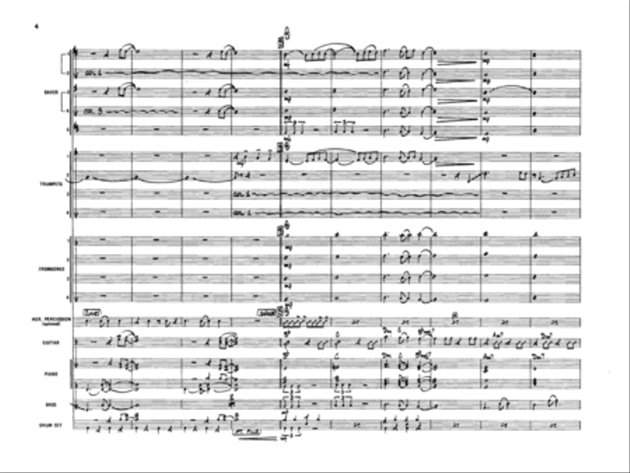 Island Girl Island Girl Jazz Ensemble scores gallery preview page 4