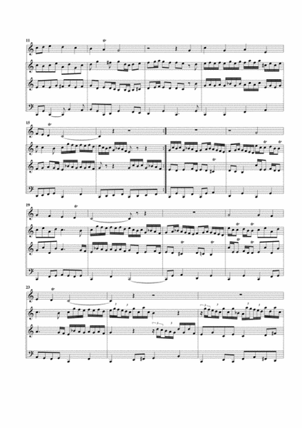 Wachet auf, ruft uns die Stimme, BWV Anh. 66 for organ and trumpet