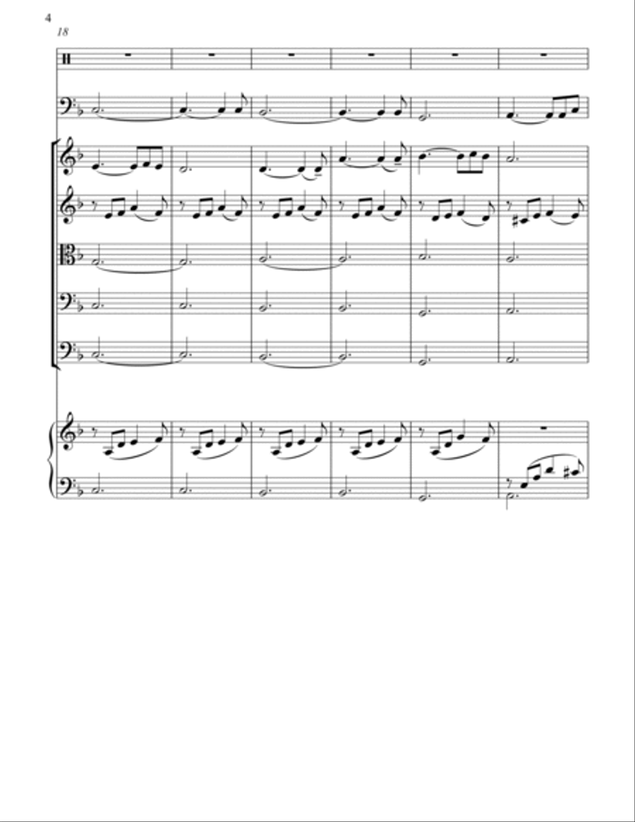 Scarborough Fair Fantasy Concert Band scores gallery preview page 5