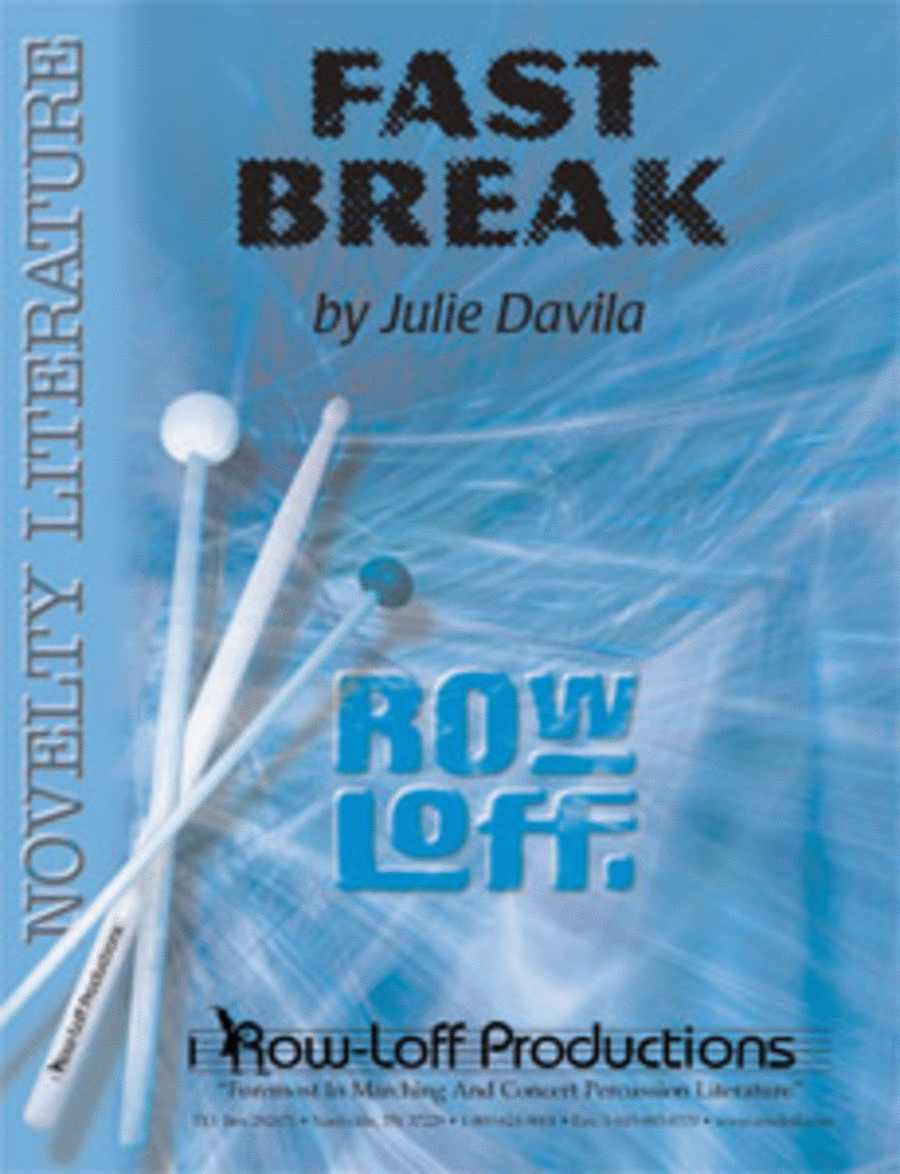 Fast Break Percussion Ensemble scores gallery preview page 1