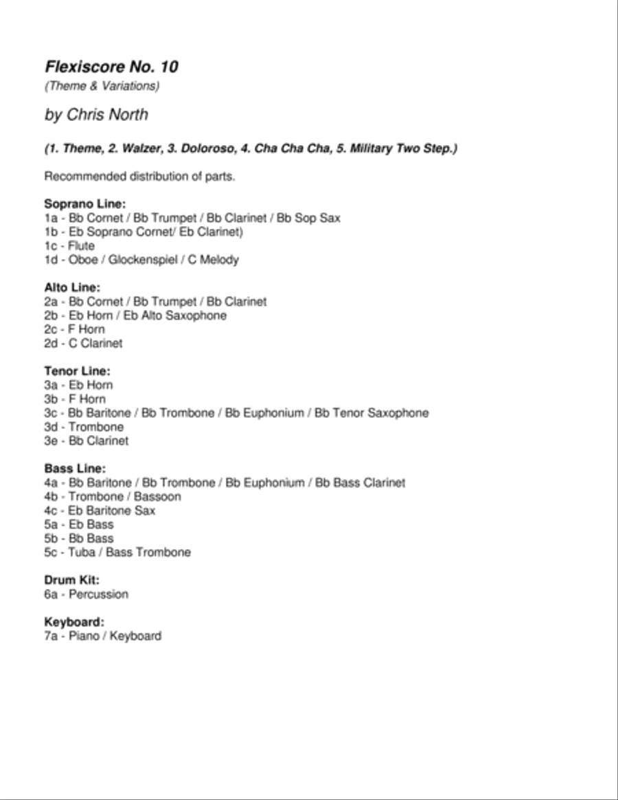 Flexiscore No. 10 (Junior Band) Score scores gallery preview page 2