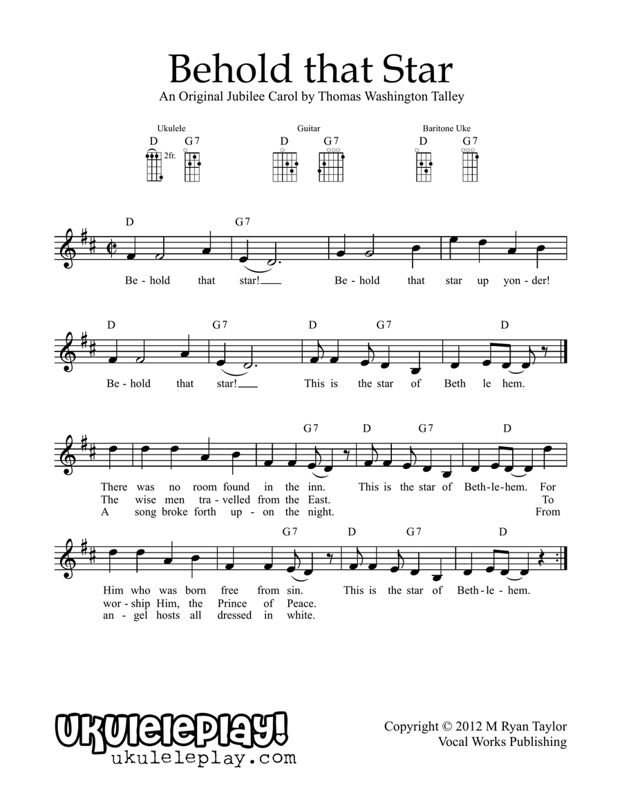 The Two Chord Christmas Songbook