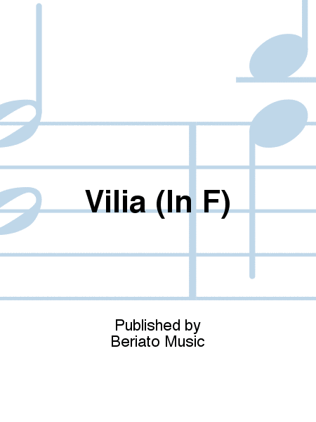 Vilia (In F)