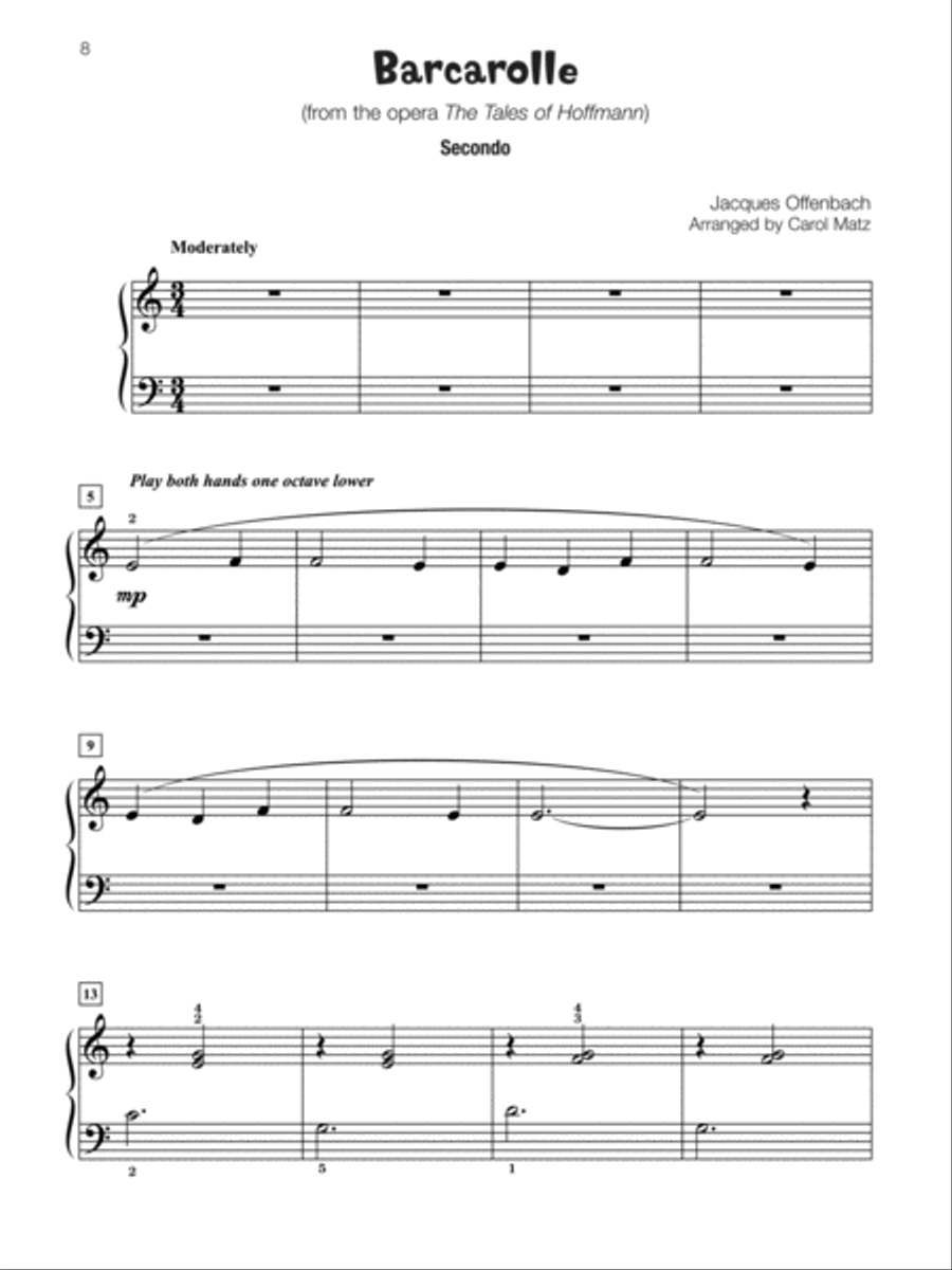 Famous & Fun Duets, Book 2 Small Ensemble scores gallery preview page 2
