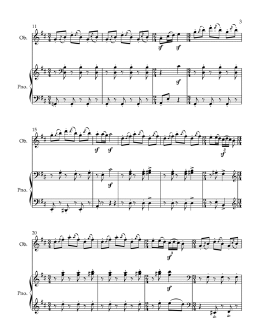 Romanian Folk Dances Romanian Garden Gate Piano scores gallery preview page 3