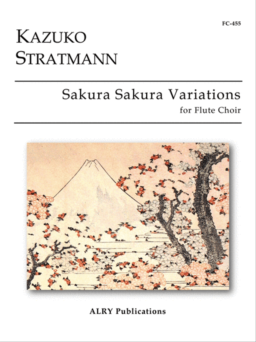 Sakura Sakura Variations for Flute Choir Flute Choir scores gallery preview page 1
