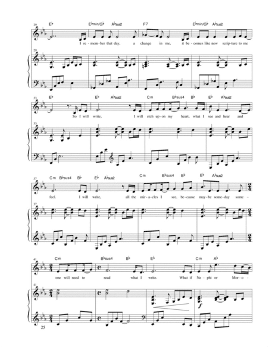 I Will Write Voice scores gallery preview page 3