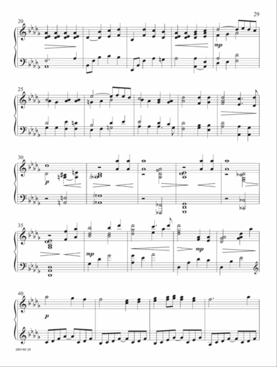 Call Me Home Piano Solo scores gallery preview page 5