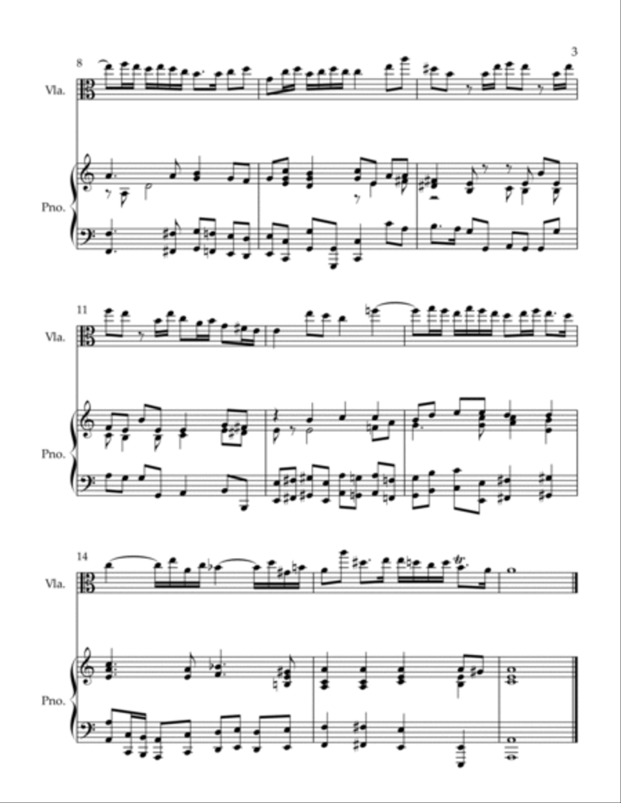 Grave Viola scores gallery preview page 3